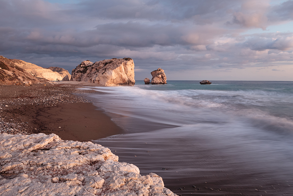 Cyprus - beach with rock formations